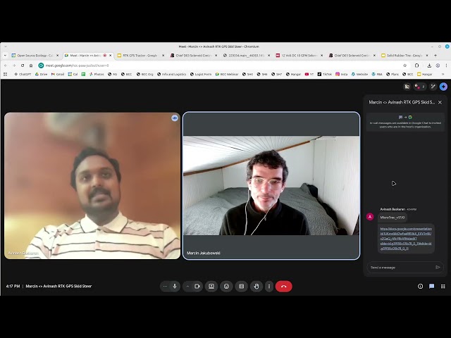 [Working Meeting] - RTK GPS Addition to Open Source Tractor