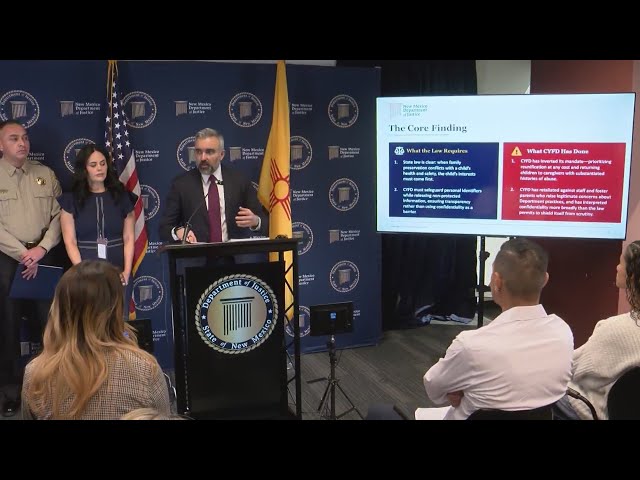 New Mexico Attorney General's report details CYFD's failure to protect children