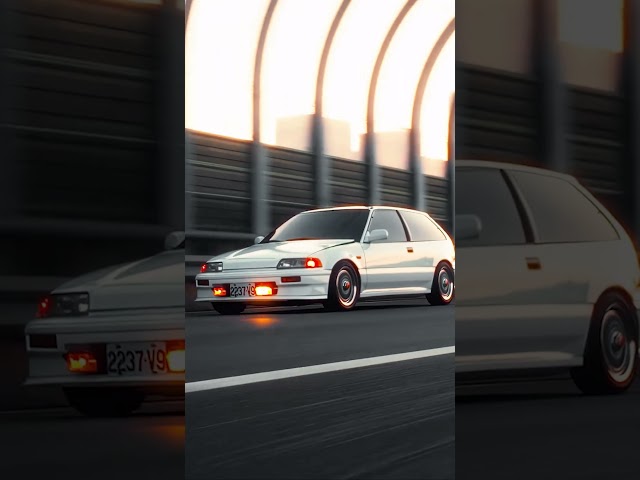 Classic Honda EF Hatchback 🏎️🔥 | Timeless JDM Beauty!