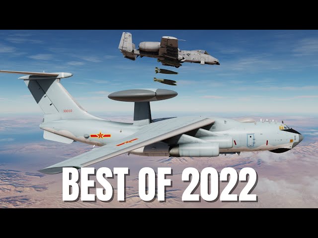 Best of 2022 MEGA Crash Compilation Feat. IL-2 Sturmovik, DCS & Flying Circus