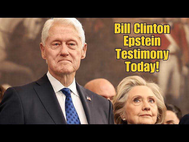 Coffee With Texas Paul!  Bill Clinton's Epstein Testimony Is Today!