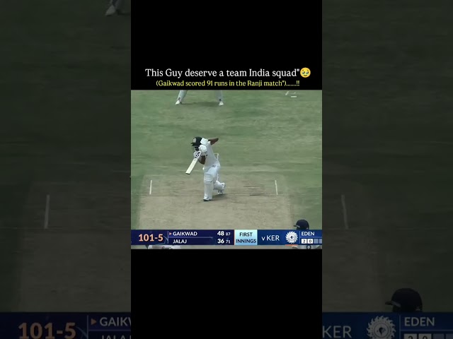 ruturaj gaikwad deserve a chance in Indian cricket team   clasic plyer for rutu #dhoni #ruturajgaikw