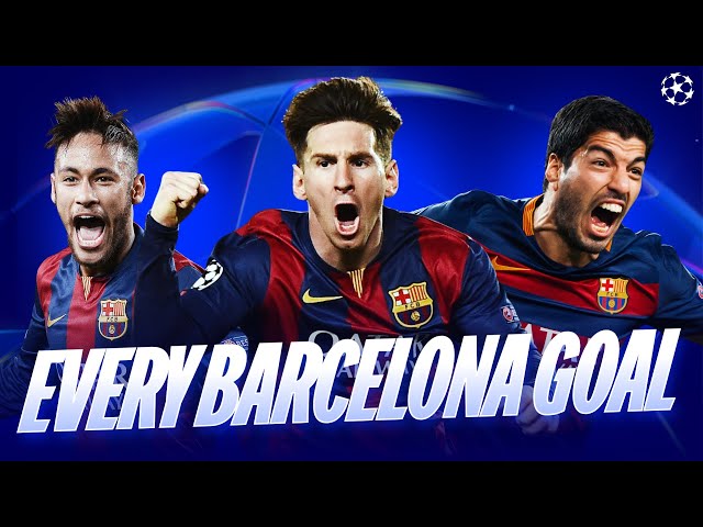 EVERY Barcelona Goal! 🤩 | 2014/15 Champions League Winners! 🍿