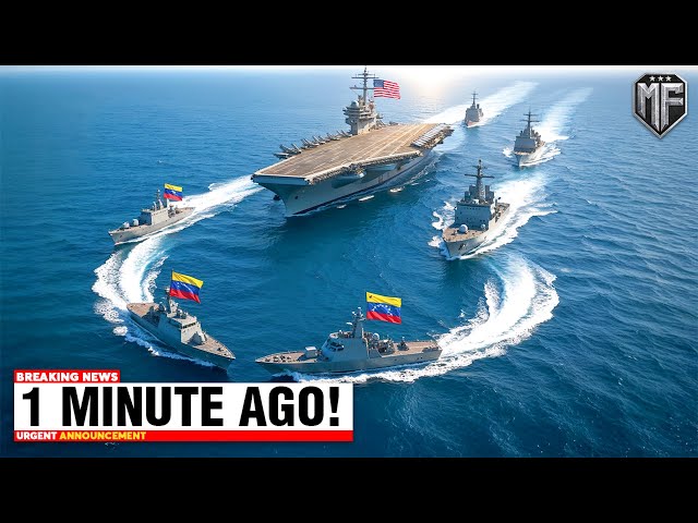 Venezuela Tried to BLOCK the US Navy Carrier Strike Group - Then THIS Happened...