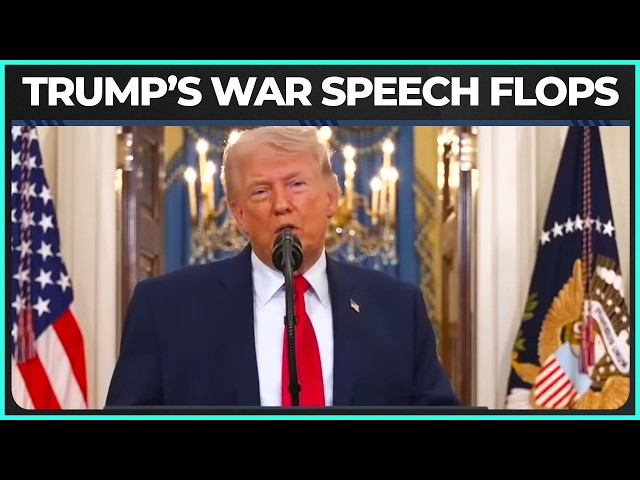 Ana SHREDS Trump's BLABBERING Wartime Speech