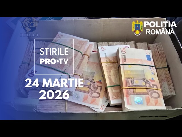 PRO TV News - March 24, 2026 | The counterfeit money factory in Suceava