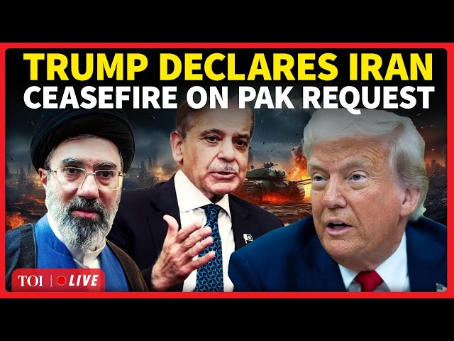 BREAKING: Trump Declares Iran Ceasefire; Suspends ‘Destructive Bombing’ After Huge Threat
