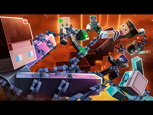 10 YOUTUBERS PLAY CHAINED MINECRAFT