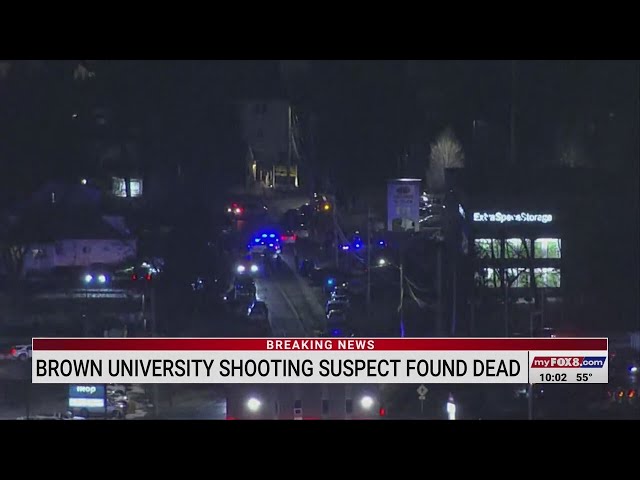 Brown University shooting suspect found dead