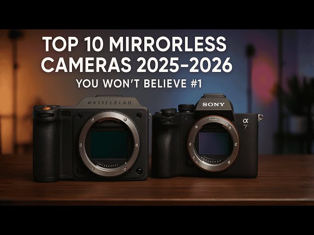 The Only 10 Best Mirrorless Cameras 2025-2026 - #1 Will Below Your Mind!