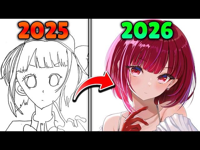 How I Taught Myself to Draw in 1 Year (No Experience)