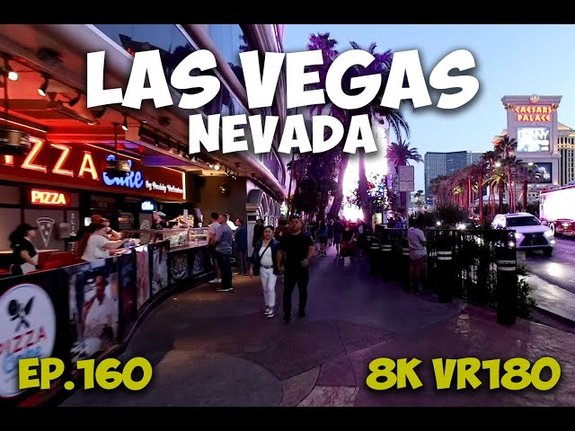 Ep.160 Las Vegas Nevada – Harrahs and Casino Royale on the Strip 8K VR180 3D Travel