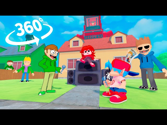 Challenge Edd 360° The End Mix 3D FNF Animation