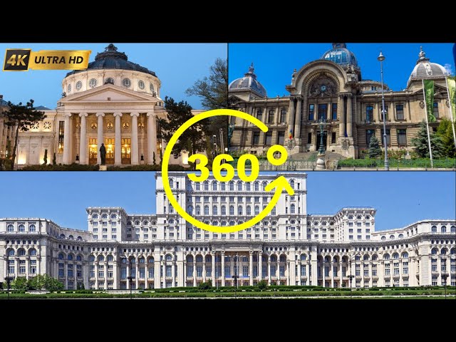 Walking in Bucharest in 360 VR | Discover Romania’s Capital City