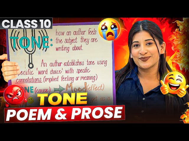 Identify Tone of the Speaker in 5 Seconds🔥 Class 10 ( All chapters)