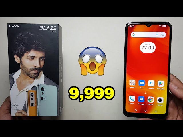 LAVA Blaze Pro Unboxing and First Look ! 4+64GB | 5000 mAh