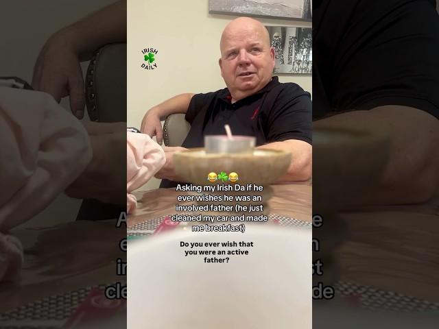 Poor irish dad😂💚 Wait for the end 👏😂☘️ #irish #Irishdad #Ireland  📸 IG:michaelawhelann 💚