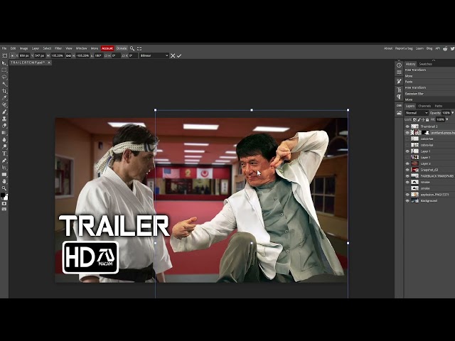 Karate Kid 6 Dream Trailer 1 & 2 Thumbnail Making Of