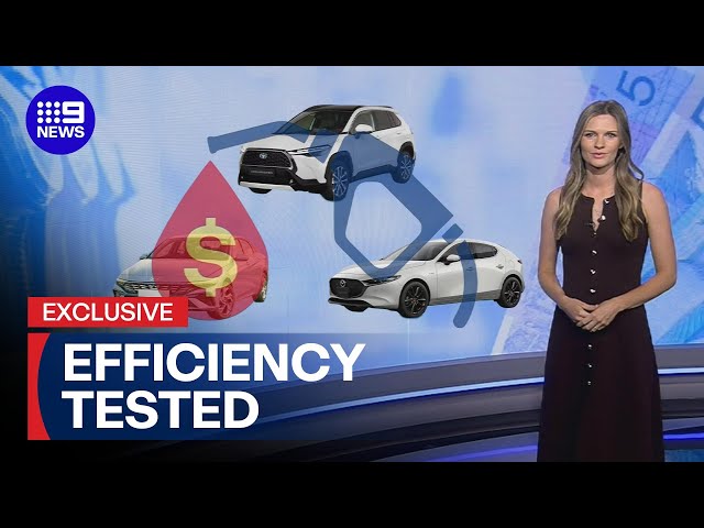 EXCLUSIVE: Australia's most fuel-efficient cars revealed | 9 News Australia