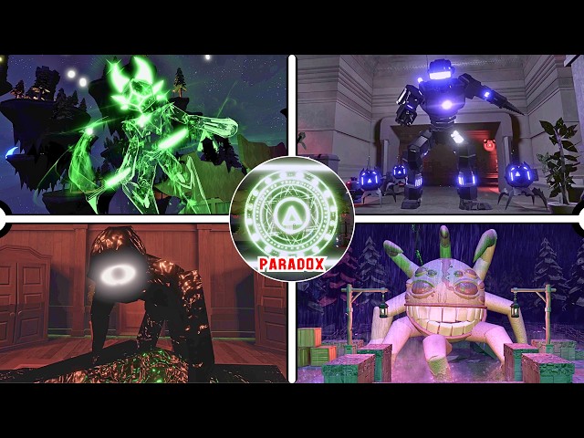 Roblox PARADOX (DOORS) - Full Walkthrough | Good & Bad Ending | All Cutscenes | All Chases