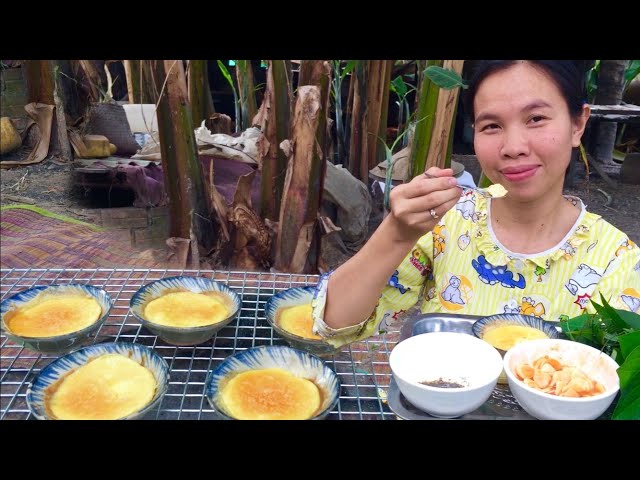 Steamed Eggs Chicken Recipe Eating Delicious - Cooking Chicken Eggs Easy in My Village