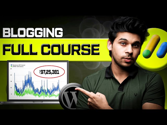 FULL Blogging Course (A to Z): How To Start A Blog in 2026