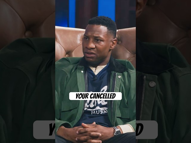 Jonathan Majors on being FIRED by Disney over domestic dispute #mcushort #shortsfeed #avengers