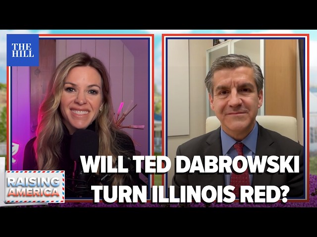 Illinois Governor Candidate On Da Bears, Literacy Rates & Affordability | RAISING AMERICA