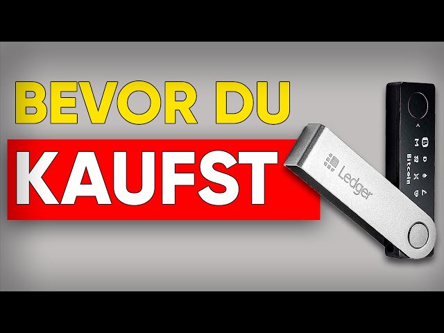 Ledger Nano X Instructions (German) Step-by-step setup