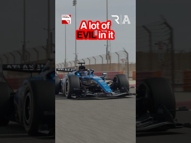 This F1 car has a lot of EVIL in it 👹