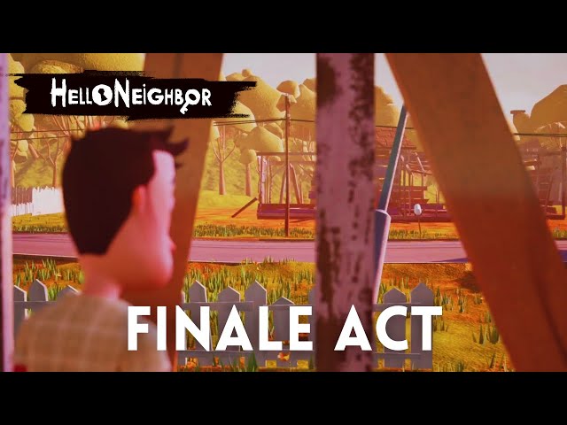 Hello Neighbor - Walkthrough 2K 60FPS HDR - Act Finale