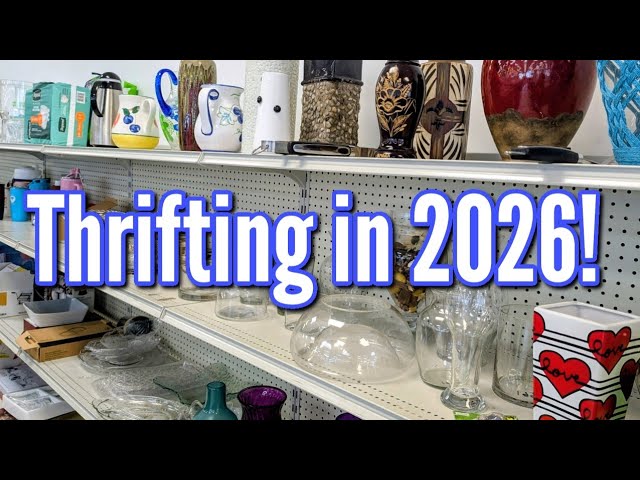 🛍My First Goodwill Trip of 2026! | Intentional Thrifting & Haul