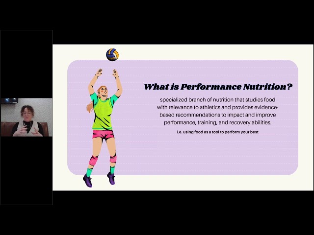 AZ Region Presents: The Volleyball Nutritionist - Taylor Cook