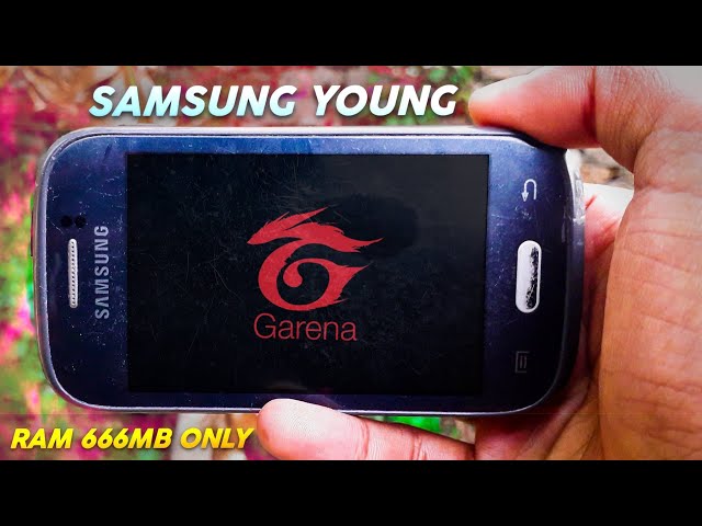 Free Fire Game Test In Samsung Galaxy Young (Mini)