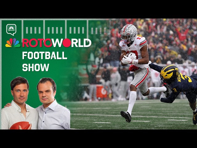 NFL rookie WRs and RBs we’re targeting with Pat Kerrane | Rotoworld Football Show (FULL)