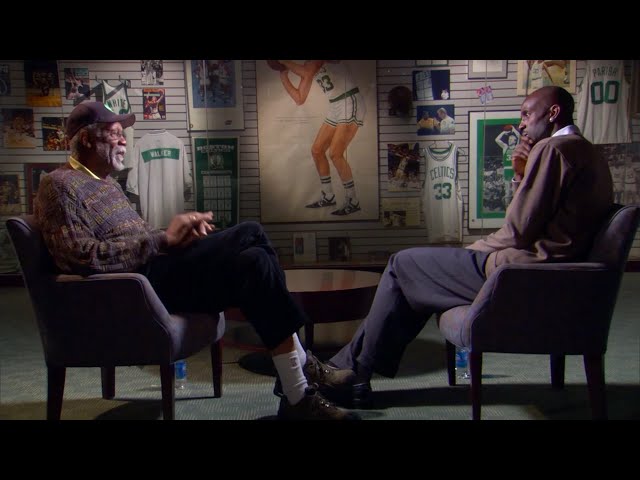 Bill Russell And Kevin Garnett Shared A Special Bond Through Basketball