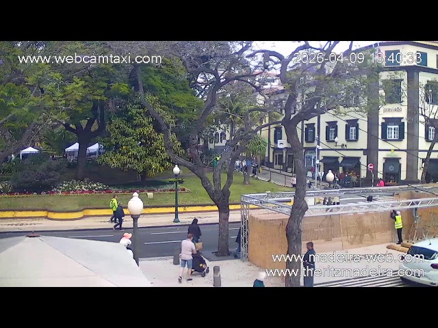 Ritz Madeira Live Webcam, Avenida Arriaga, Funchal, Madeira Island