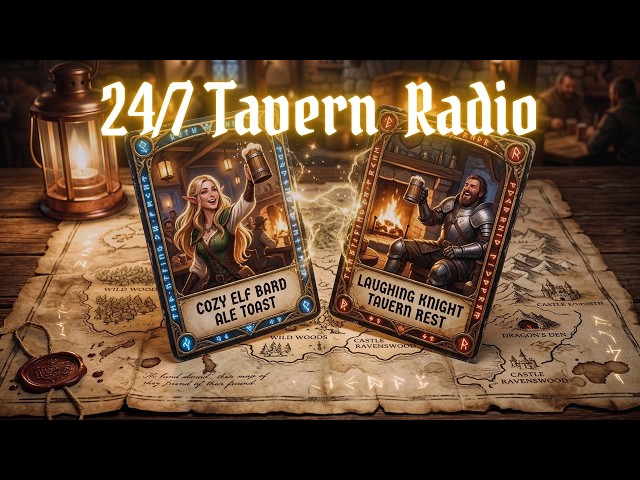 🍺 24/7 Tavern Duel Lofi Radio 🏰 Medieval Fantasy Chill Beats