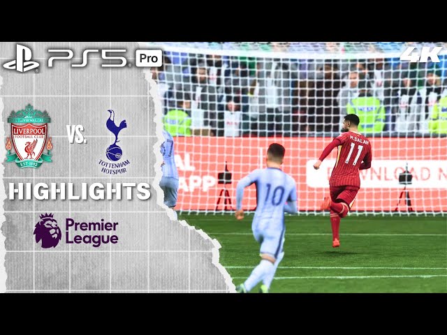 FC 25 - Liverpool vs. Tottenham Hotspur - Premier League 24/25 Full Match Highlights [PS5 Pro 4K60]