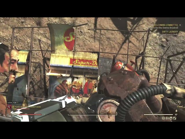 P3 Super Duper Mart Ash Cave Shade Hill Church Sandy's Sock FO76 Burning Springs Part 3 briefcase