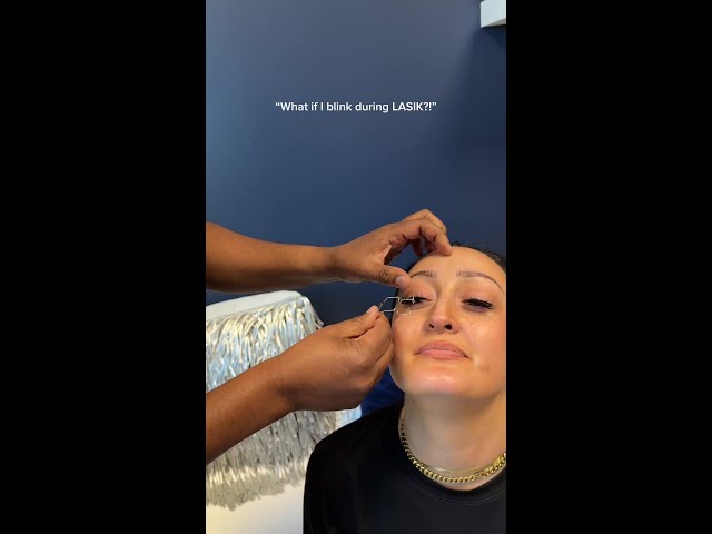 How we keep your eye open during Laser eye surgery