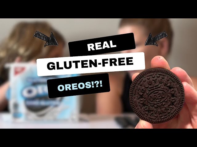 GF Oreo blind taste test! Can we tell them apart?!