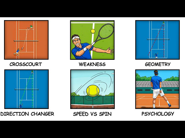 Every MUST-KNOW Tennis Tactic Explained in 13 Minutes