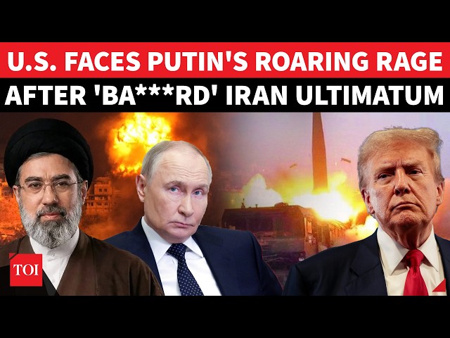'ON FIRE...': Russia Comes To Iran's Rescue, Shocks US With CHILLING Warning After China Huddle