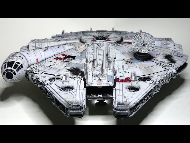 Star Wars Millennium Falcon - Bandai 1/72 - Full Build