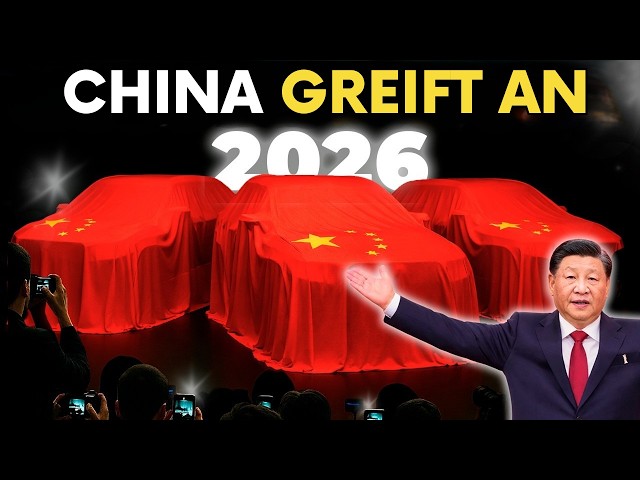 6 chinesische Autos 2026, die niemand kommen sah 😱 Schock für den Markt!