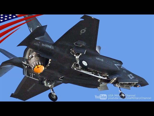 F-35B Lightning II Vertical Landing Training at MCAS Iwakuni, Japan