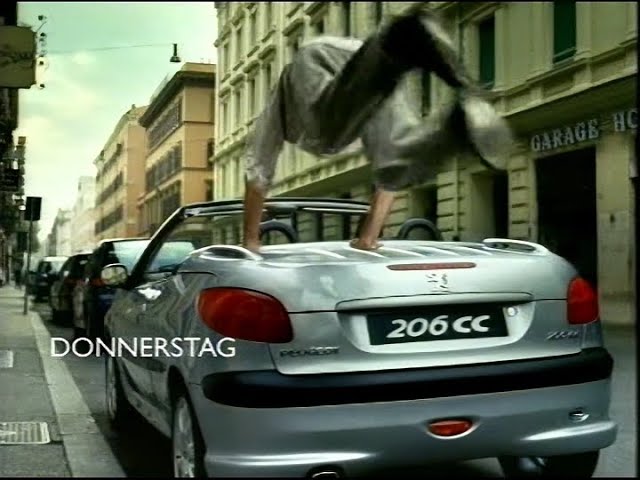 Peugeot 206 CC Werbung (2004)