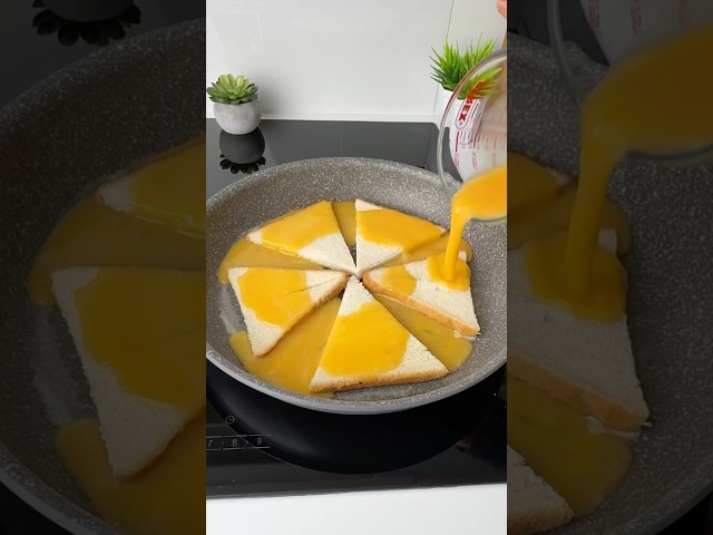 The Easy Way to Make a DELICIOUS Breakfast with Just 3 Slices of Bread