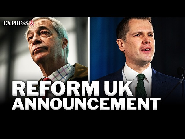 Nigel Farage makes bombshell pension pledge at Reform UK press conference